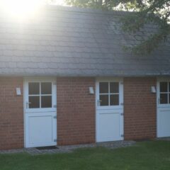 Der geräumige Schuppen